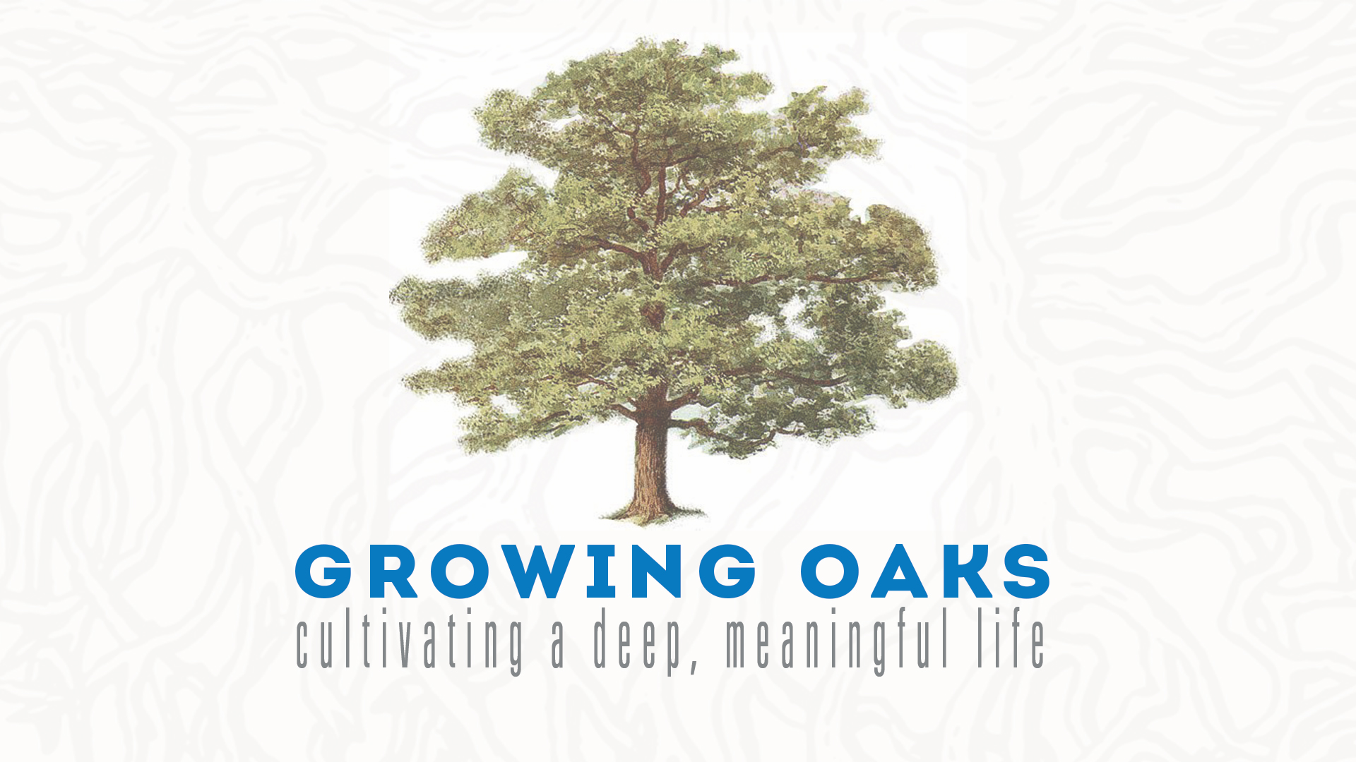 Growing Oaks Series Resources - Redemption Church